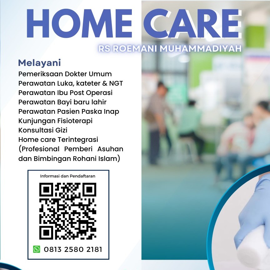 Layanan Home Care RS Roemani Muhammadiyah Semarang
